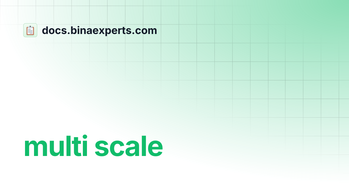 multi scale | docs.binaexperts.com